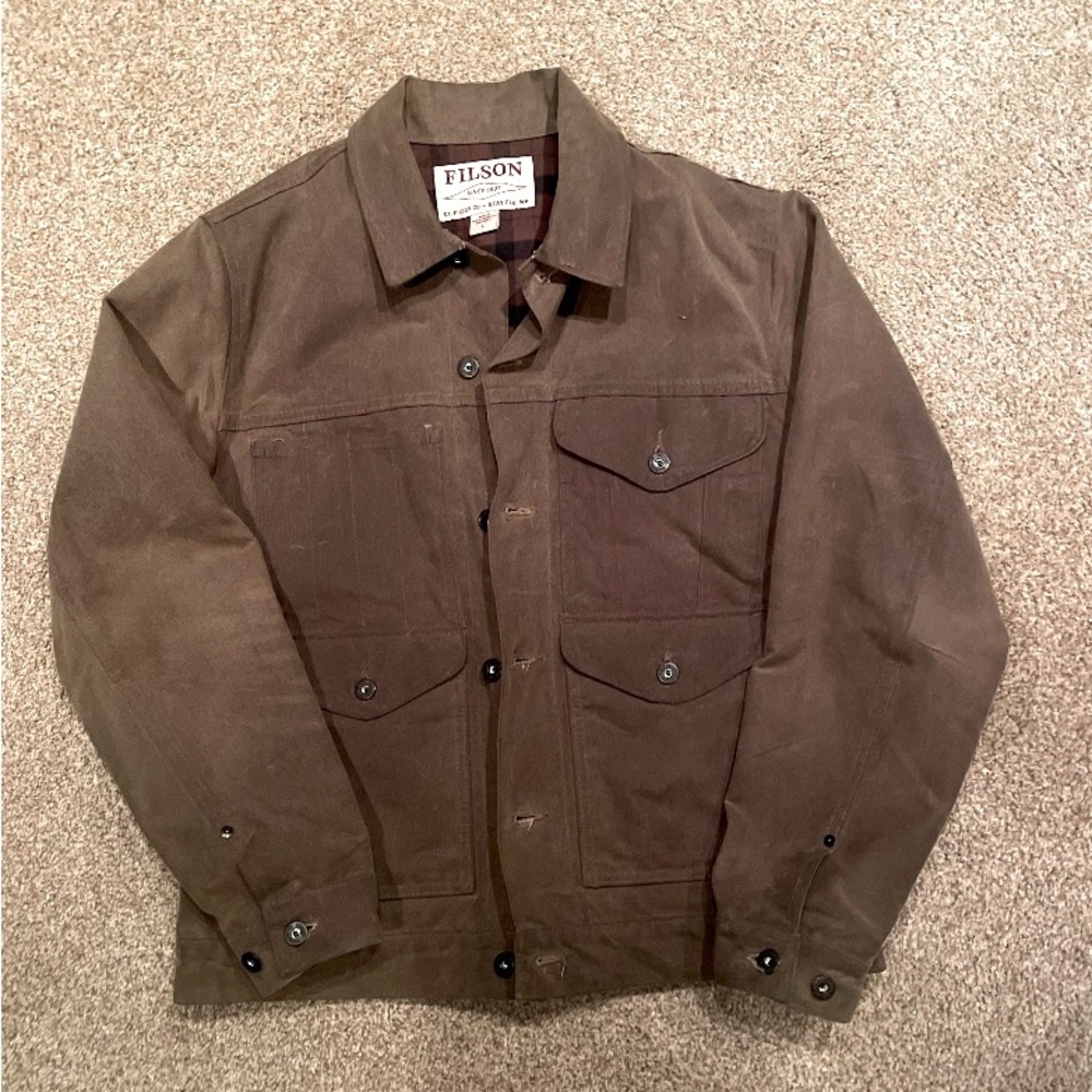 Filson Tin-cloth Short Lined Trucker